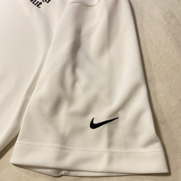 Nike Dri-FIT Pizza Hut Polo Shirt Men’s Medium White | Sporty Workwear Activewea - Picture 5 of 9